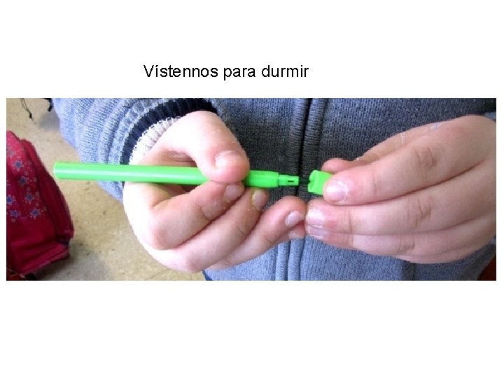 Vístennos para durmir 