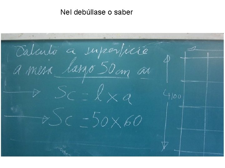 Nel debúllase o saber 