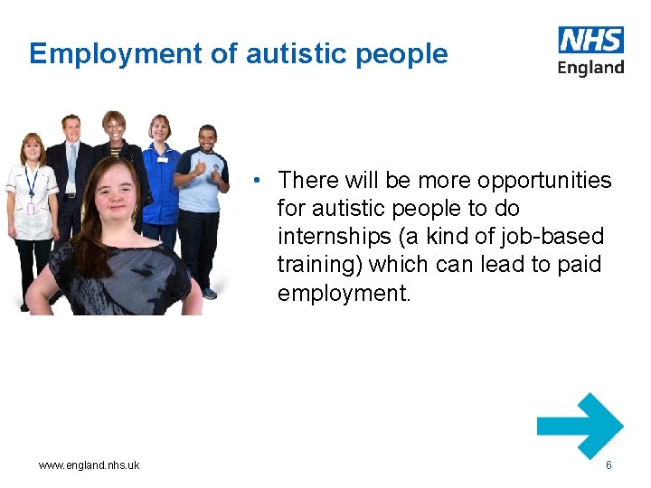 Employment of autistic people • There will be more opportunities for autistic people to