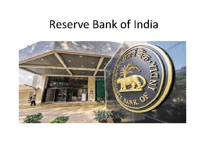 Reserve Bank of India 