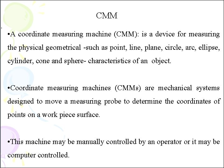 Machine Cmc Entry Level Math Islamic University of Gaza Faculty of Engineering Industrial