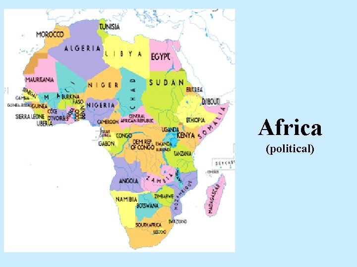 Africa (political) 