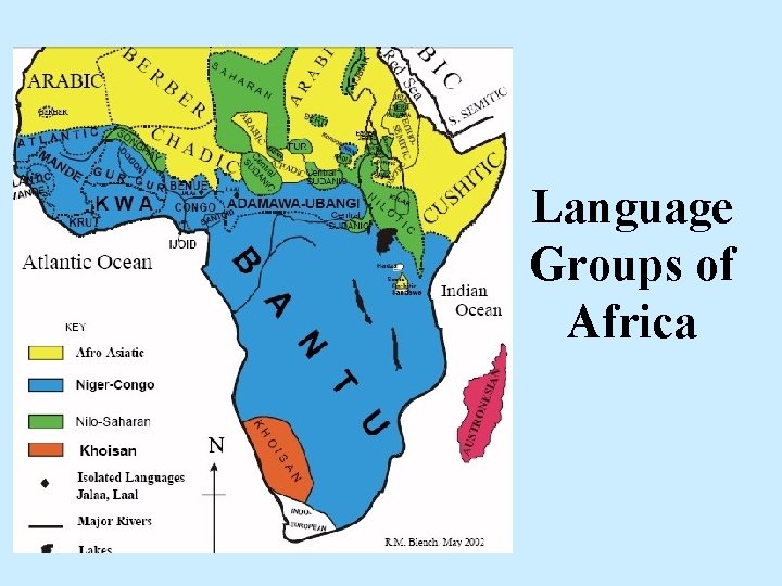 Language Groups of Africa 