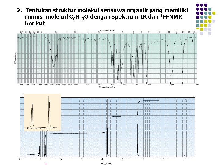 2. Tentukan struktur molekul senyawa organik yang memiliki rumus molekul C 8 H 10 2. Tentukan struktur molekul senyawa organik yang memiliki rumus molekul C 8 H 10