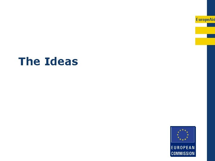 Europe. Aid The Ideas 