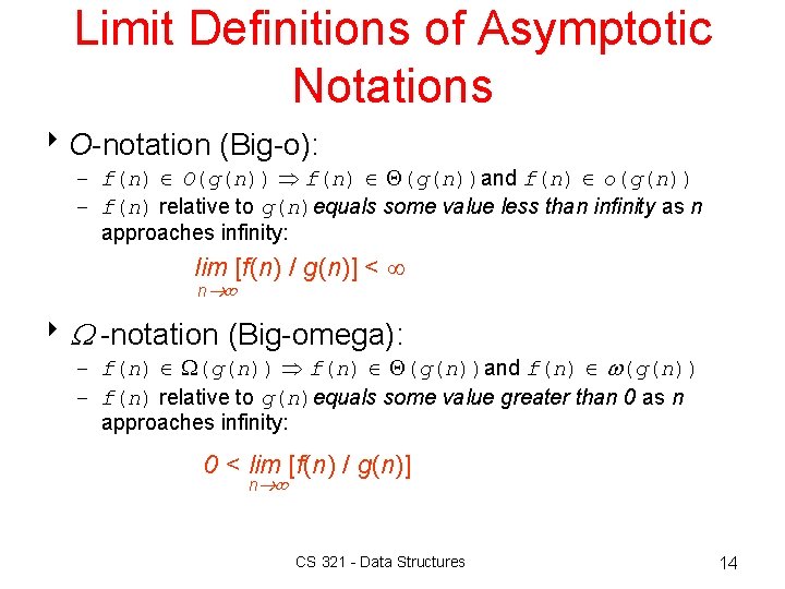 Asymptotic Analysis Clrs Sections 3 1 3 2