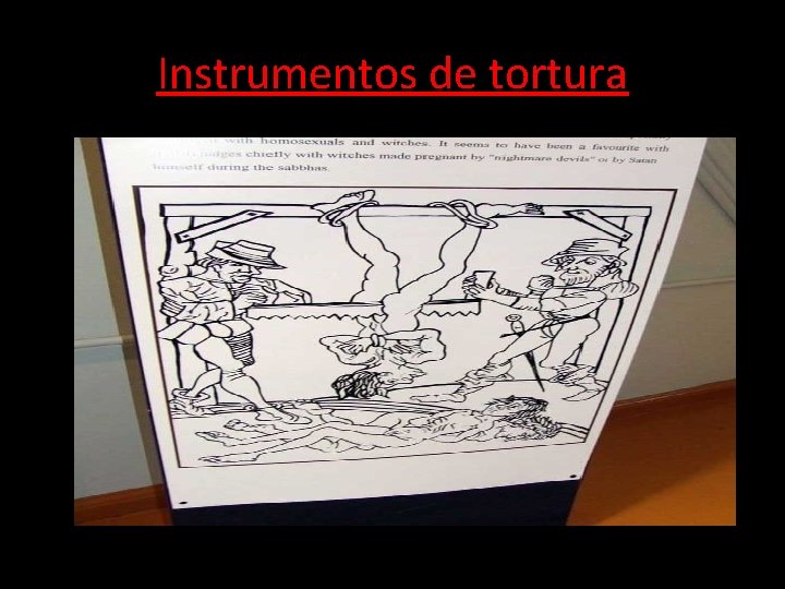 Instrumentos de tortura 