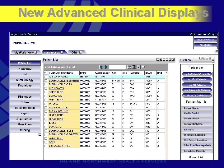 New Advanced Clinical Displays 