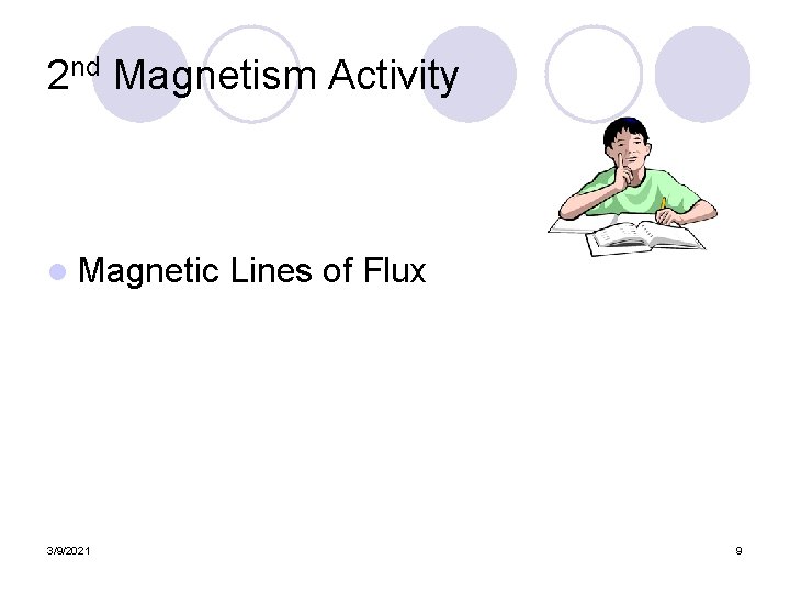 2 nd Magnetism Activity l Magnetic 3/9/2021 Lines of Flux 9 