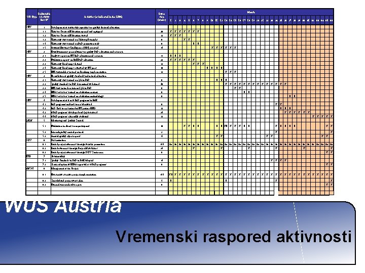 WP Type DEV Deliverable / Activity Ref. N° Activities (as indicated in the LFM)