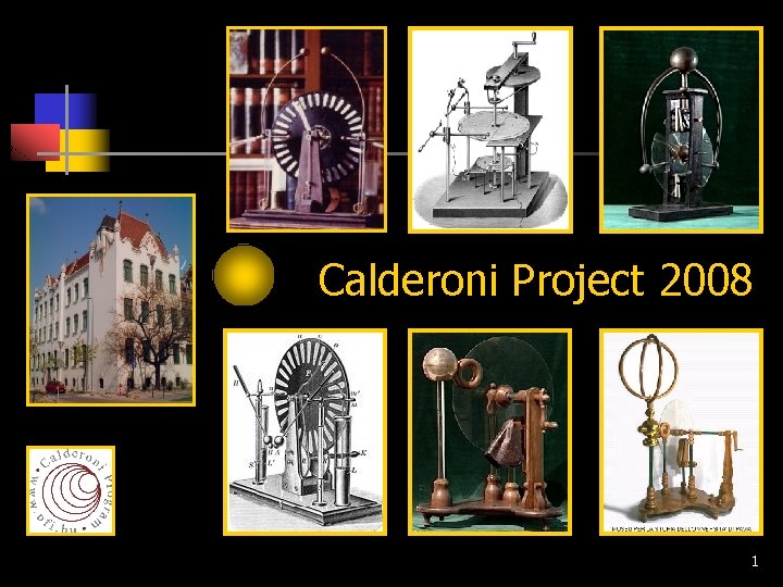 Calderoni Project 2008 1 