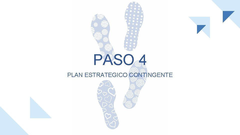 PASO 4 PLAN ESTRATEGICO CONTINGENTE 