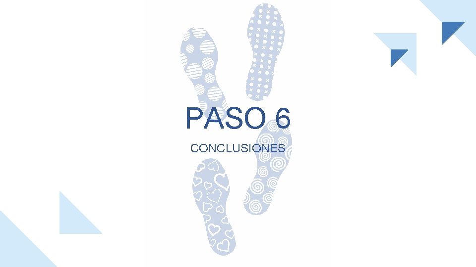 PASO 6 CONCLUSIONES 