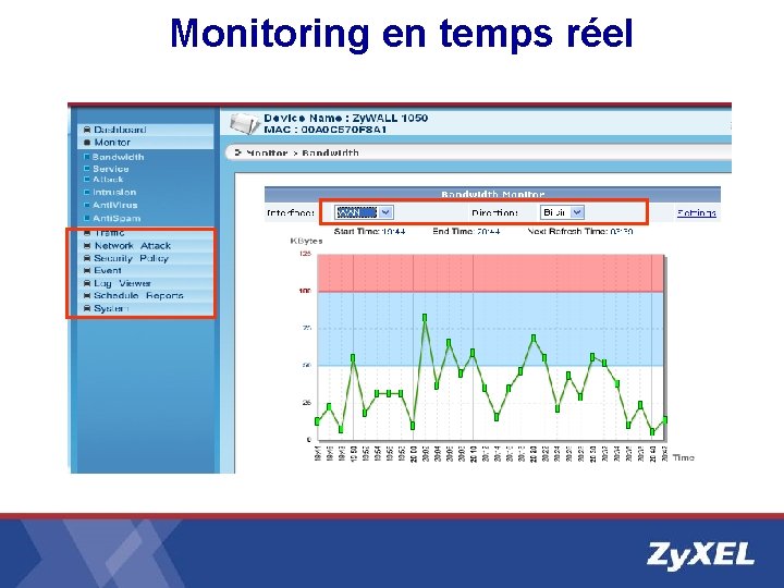 Monitoring en temps réel Monitoring en temps réel