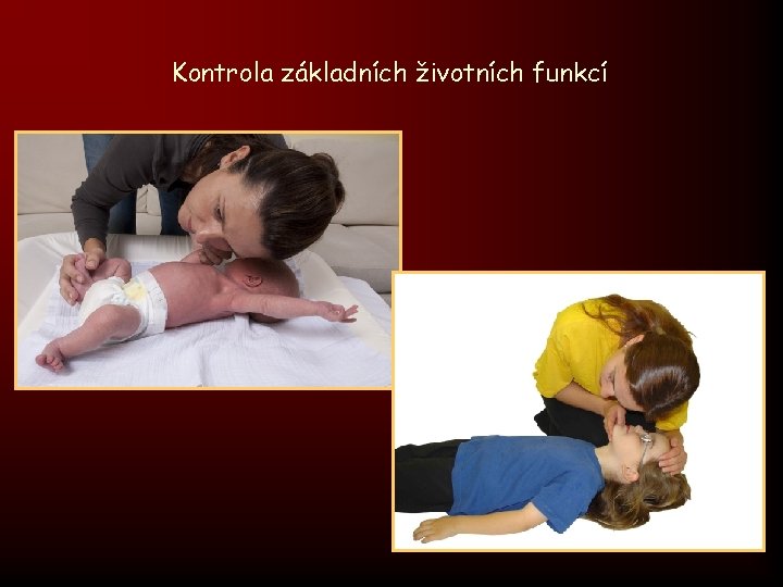 Kontrola základních životních funkcí 