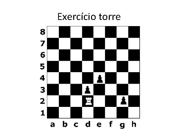 Exercício torre 