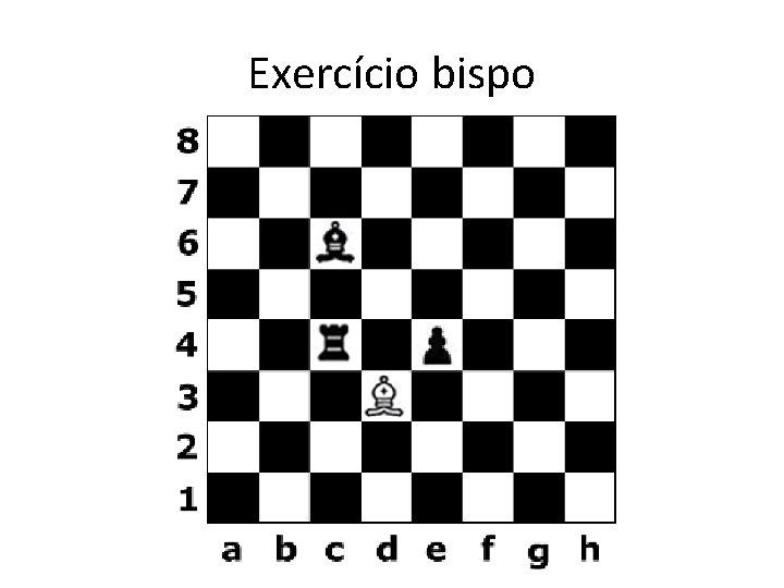 Exercício bispo 