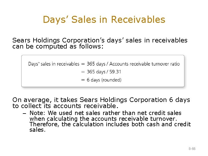 Chapter 8 Receivables 15 1 What Are Common