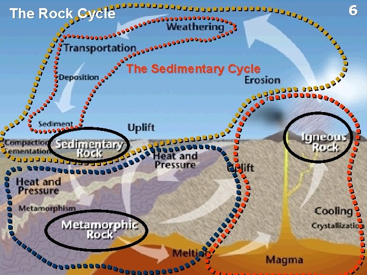 6 The Rock Cycle The Sedimentary Cycle 6 The Rock Cycle The Sedimentary Cycle