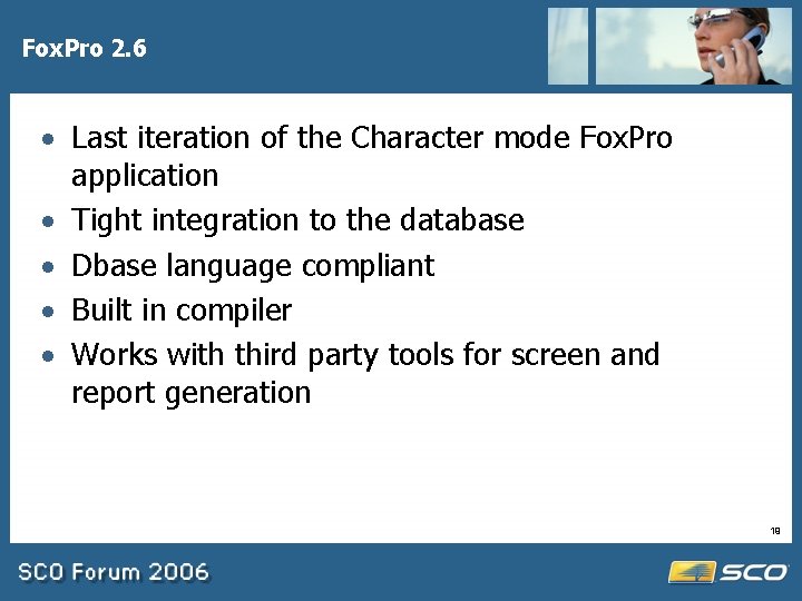 Fox. Pro 2. 6 · Last iteration of the Character mode Fox. Pro application