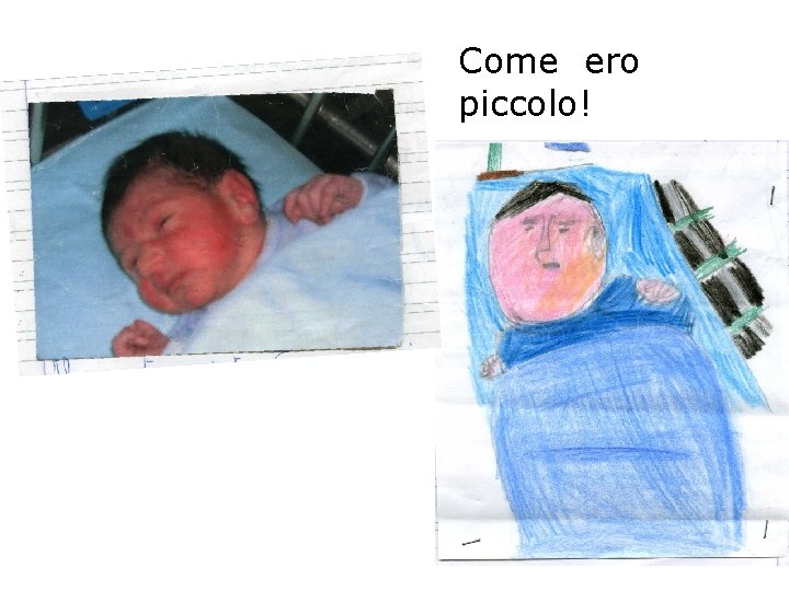 Come ero piccolo! 