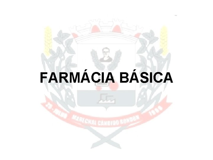 FARMÁCIA BÁSICA 