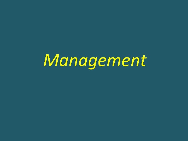 Management 