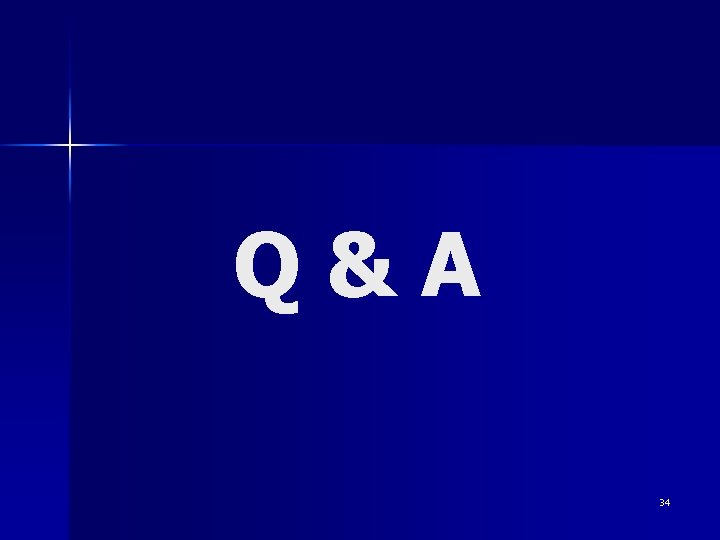 Q&A 34 Q&A 34