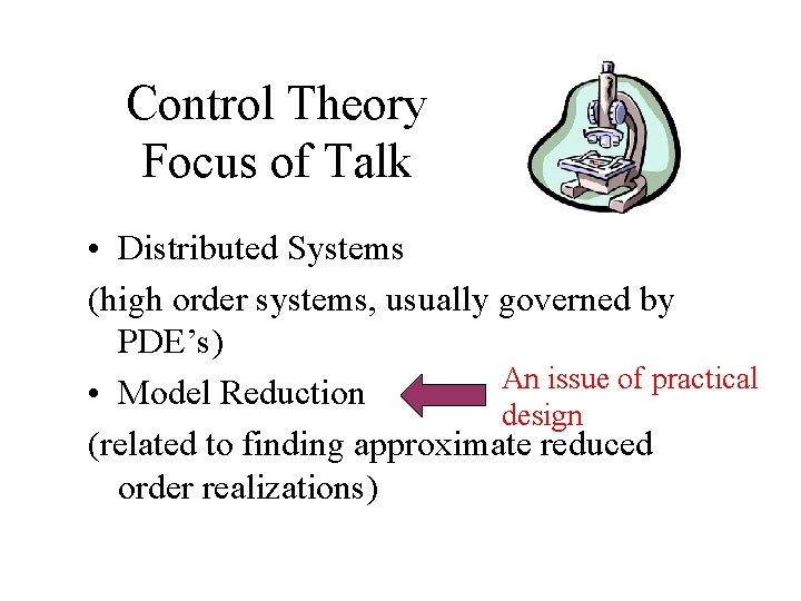 Reduced Order Models in Physics Fundamental Physics from