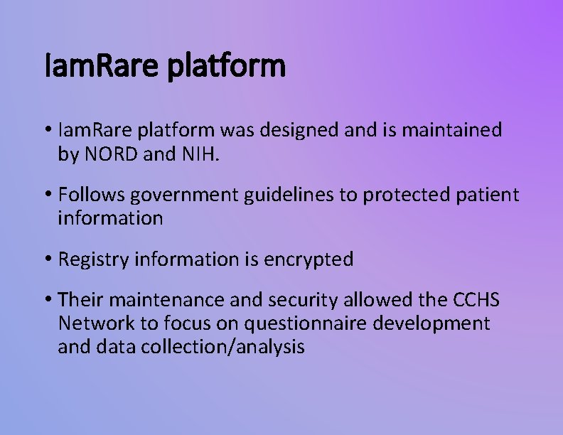 Iam. Rare platform • Iam. Rare platform was designed and is maintained by NORD