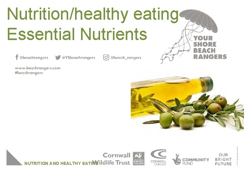 Nutrition/healthy eating Essential Nutrients NUTRITION AND HEALTHY EATING 