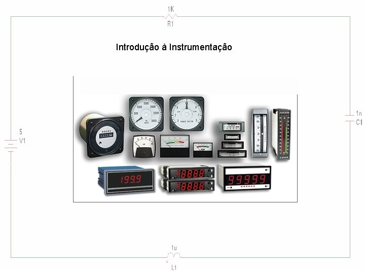 Introdução à Instrumentação 