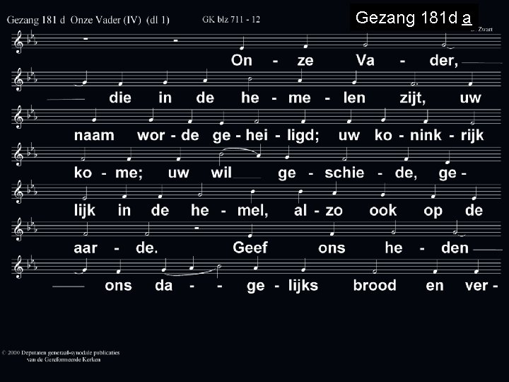 Gezang 181 d a 