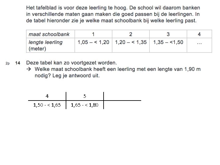 4 5 1, 50 - < 1, 65 - < 1, 80 