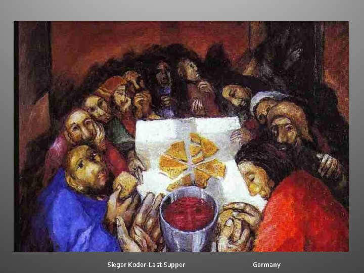 Sieger Koder-Last Supper Germany Sieger Koder-Last Supper Germany