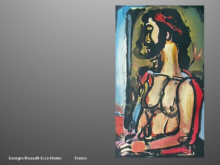 Georges Rouault-Ecce Homo France Georges Rouault-Ecce Homo France