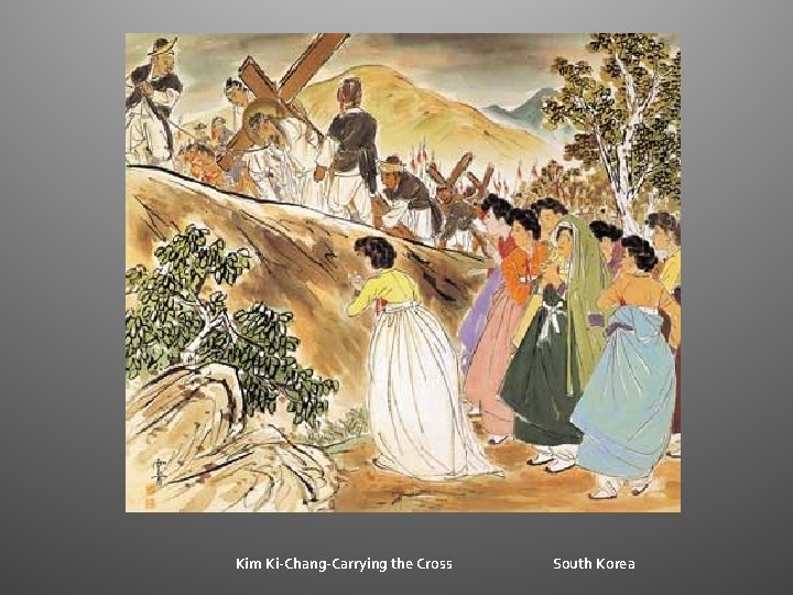 Kim Ki-Chang-Carrying the Cross South Korea Kim Ki-Chang-Carrying the Cross South Korea