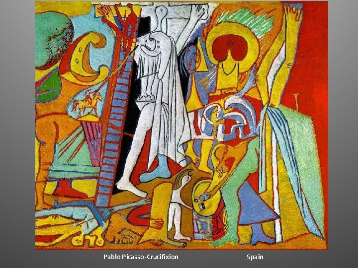 Pablo Picasso-Crucifixion Spain Pablo Picasso-Crucifixion Spain