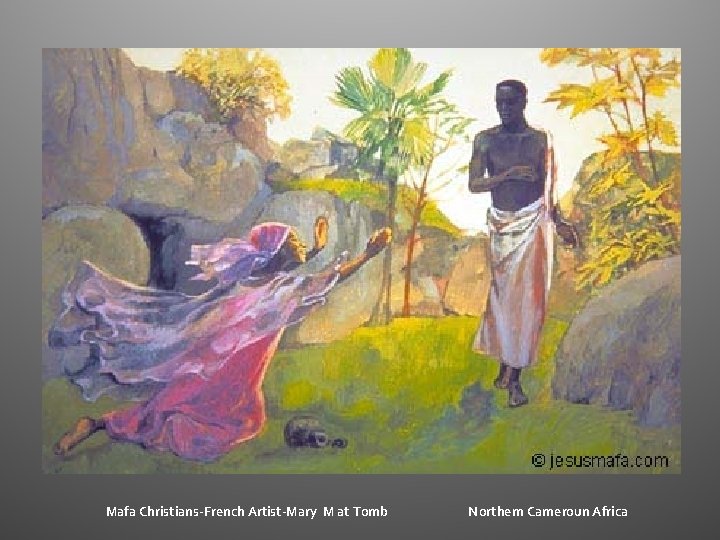 Mafa Christians-French Artist-Mary M at Tomb Northern Cameroun Africa Mafa Christians-French Artist-Mary M at Tomb Northern Cameroun Africa