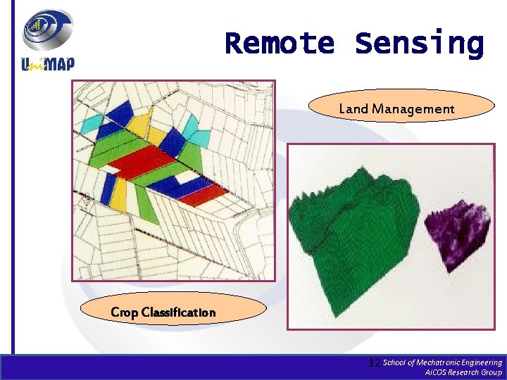 Remote Sensing Land Management Crop Classification 12 School of Mechatronic Engineering Ai. COS Research