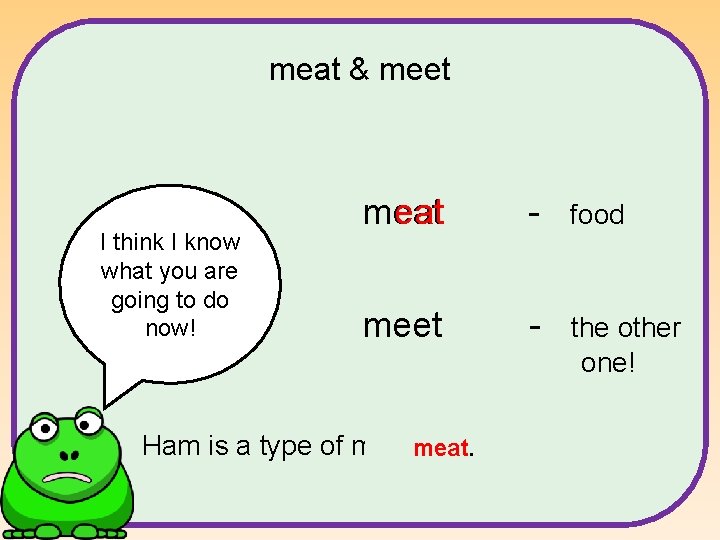 meat & meet I think I know what you are going to do now! meat & meet I think I know what you are going to do now!