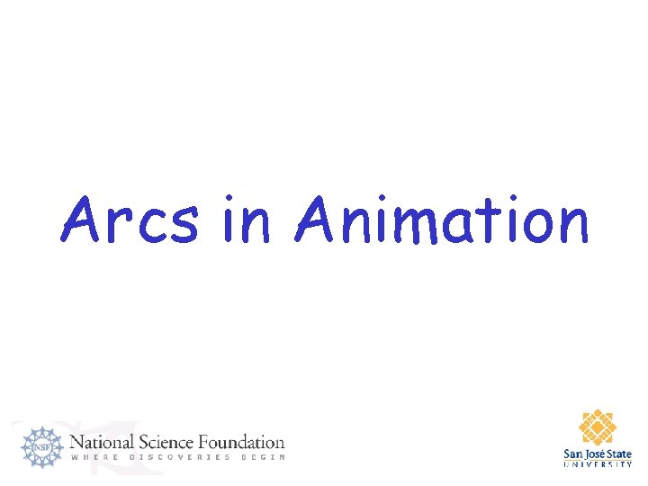 Arcs in Animation 