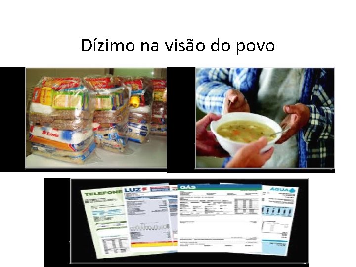 Dízimo na visão do povo 