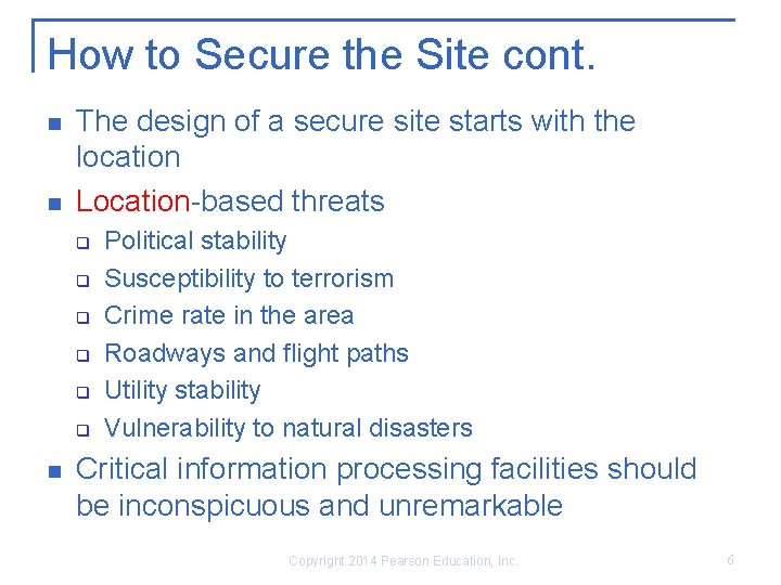 Secure Main Point Example Security Program and Policies Principles and Practices by