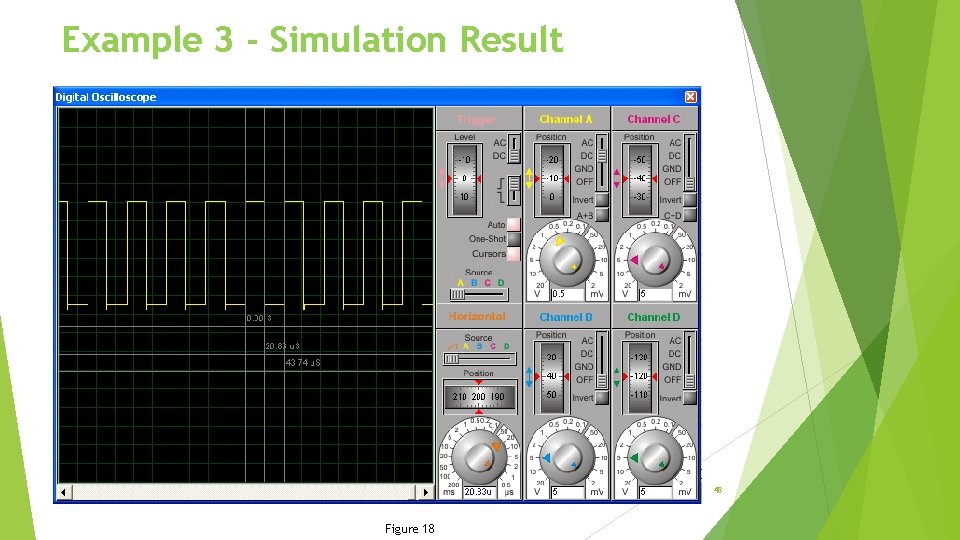 Example 3 - Simulation Result 48 Figure 18 