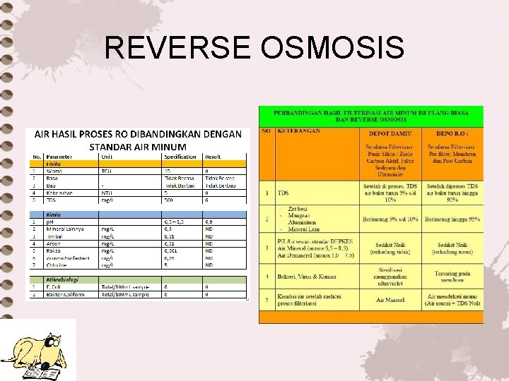 REVERSE OSMOSIS 