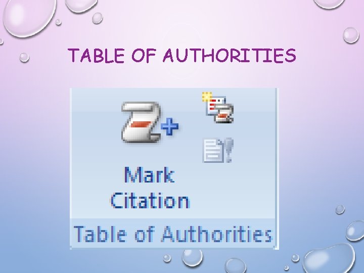 TABLE OF AUTHORITIES 