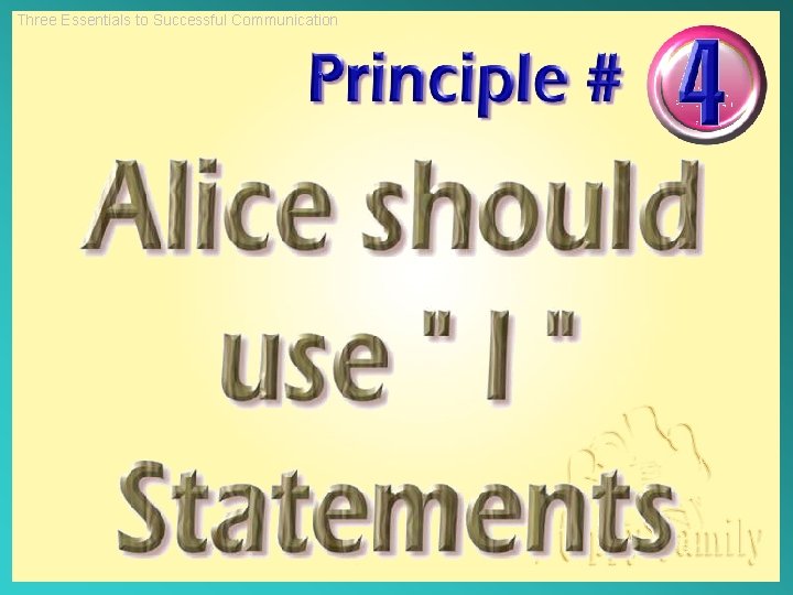 Three Essentials to Successful Communication 