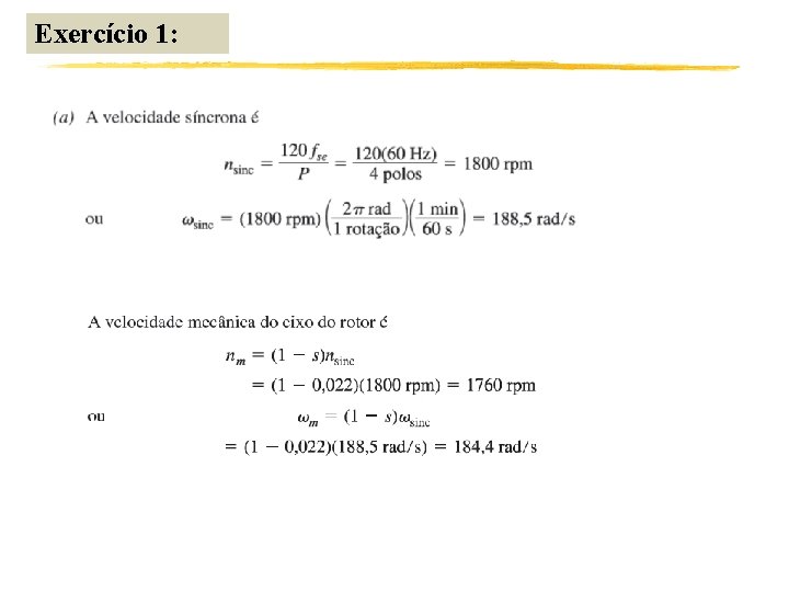 Exercício 1: 