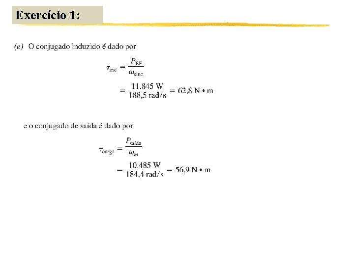 Exercício 1: 